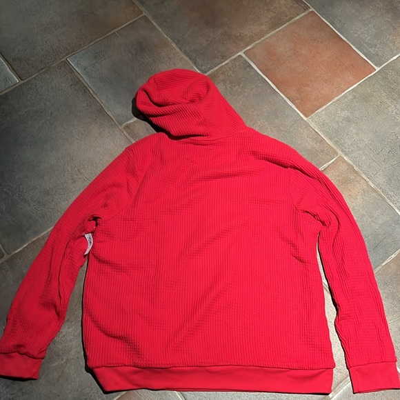 NWT Old Navy XXL fleece lined hoodie sweatshirt red - Picture 9 of 10